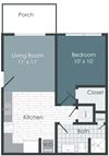Acorn floor plan at Olde Towne Acorn floor plan at Olde Towne
